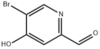 2-Pyridinecarboxaldehyde, 5-bromo-4-hydroxy- Struktur