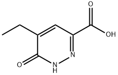 5-Ethyl-6-oxo-1,6-dihydropyridazine-3-carboxylic Acid Struktur