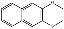 2-methoxy-3-(methylthio)-naphthalen 結(jié)構(gòu)式