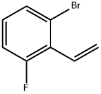 Benzene, 1-bromo-2-ethenyl-3-fluoro- Struktur