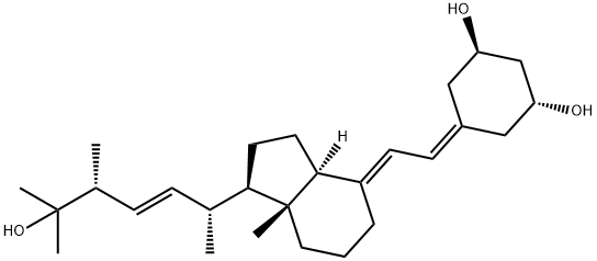 (24R)-paricalcitol Struktur