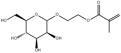 2-Methacryloyloxyethyl-D-mannoside Struktur