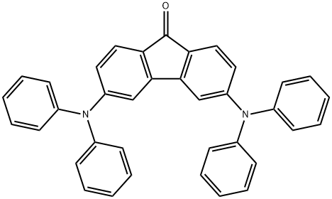 9H-Fluoren-9-one, 3,6-bis(diphenylamino)- Struktur