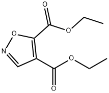 4,5-Isoxazoledicarboxylic acid, 4,5-diethyl ester Struktur