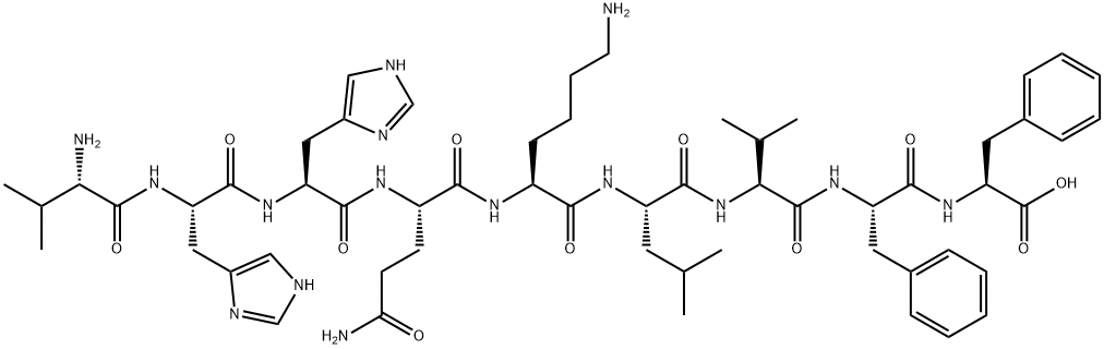 β-Amyloid (12-20) Struktur