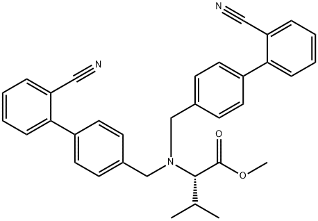 Valsartan Impurity 32 Struktur