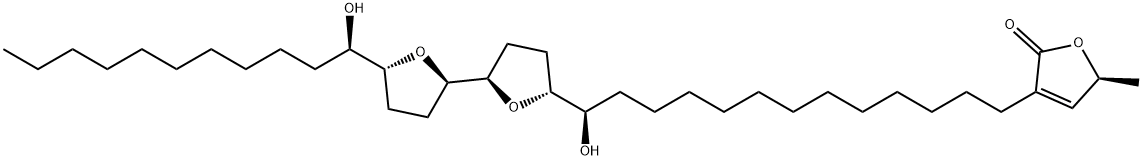 Isodesacetyluvaricin
 Structure