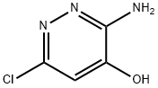 3-amino-6-chloropyridazin-4-ol Struktur