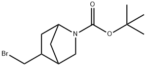 (1R,4S)-叔-丁基 5-(溴甲基)-2-氮雜二環(huán)[2.2.1]庚烷-2-甲酸基酯, 1363210-22-3, 結(jié)構(gòu)式