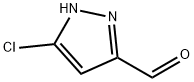 5-Chloro-1H-pyrazole-3-carbaldehyde Struktur