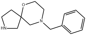 9-benzyl-6-oxa-2,9-diazaspiro[4.5]decane Struktur