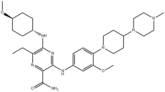 EML4-ALK kinase inhibitor 1 Struktur