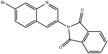 1H-Isoindole-1,3(2H)-dione, 2-(7-bromo-3-quinolinyl)-