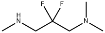 1,3-Propanediamine, 2,2-difluoro-N1,N1,N3-trimethyl- Struktur