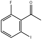 Ethanone, 1-(2-fluoro-6-iodophenyl)- Struktur