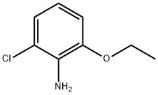 Benzenamine, 2-chloro-6-ethoxy- Struktur