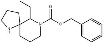 Benzyl 6-Ethyl-1,7-Diazaspiro[4.5]Decane-7-Carboxylate(WX101053) Struktur