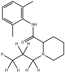 (±)-羅哌卡因-D7 結(jié)構(gòu)式