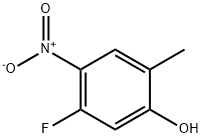 Phenol, 5-fluoro-2-methyl-4-nitro- Struktur