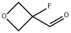 3-fluorooxetane-3-carbaldehyde Struktur