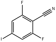 Benzonitrile, 2,6-difluoro-4-iodo- Struktur