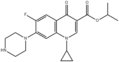 Ciprofloxacin Isopropyl Ester Struktur