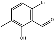 Benzaldehyde, 6-bromo-2-hydroxy-3-methyl- Struktur