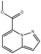 Pyrazolo[1,5-a]pyridine-7-carboxylic acid, methyl ester Struktur