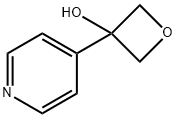 3-(4-Pyridinyl)-3-oxetanol Struktur