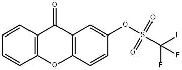 Xanthone Triflate Struktur