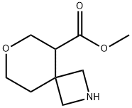 Methyl 7-Oxa-2-Azaspiro[3.5]Nonane-5-Carboxylate(WX101539) Struktur