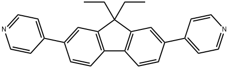 2,7-BIS(4-PYRIDYL)-9,9-DIETHYLFLUORENE 結(jié)構(gòu)式