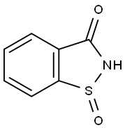 1,2-Benzisothiazolin-3-one 1-Oxide Struktur