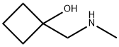 1-[(methylamino)methyl]cyclobutan-1-ol Struktur