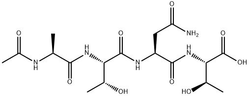 Acetyl Tetrapeptide-40 Struktur