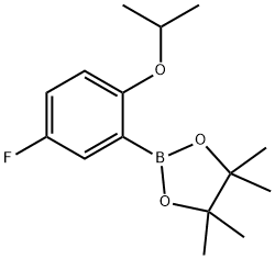 5-Fluoro-2-isopropoxyphenylboronic acid pinacol ester Struktur