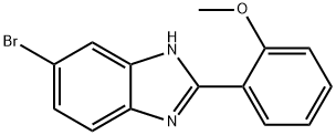 1H-Benzimidazole, 6-bromo-2-(2-methoxyphenyl)- Struktur