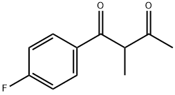 1,3-Butanedione, 1-(4-fluorophenyl)-2-methyl- Struktur