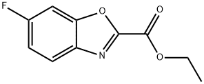 ethyl 6-fluoro-1,3-benzoxazole-2-carboxylate Struktur