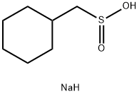 Cyclohexanemethanesulfinic acid, sodium salt (1:1) Struktur