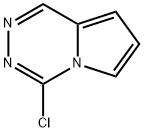 Pyrrolo[1,2-d][1,2,4]triazine, 4-chloro- Struktur