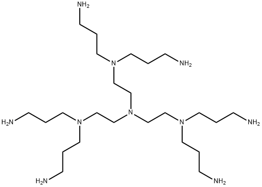 N1,N1',N1''-(Nitrilotri-2,1-ethanediyl)tris[N1-(3-aminopropyl)-1,3-propanediamine] Struktur