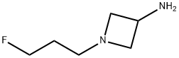 1-(3-fluoropropyl)azetidin-3-amine Struktur