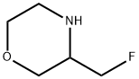 Morpholine, 3-(fluoromethyl)- Struktur