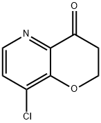 4H-Pyrano[3,2-b]pyridin-4-one, 8-chloro-2,3-dihydro- Struktur