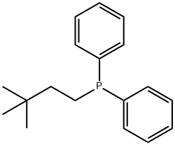 (3,3-dimethylbutyl)(diphenyl)phosphine 結(jié)構(gòu)式