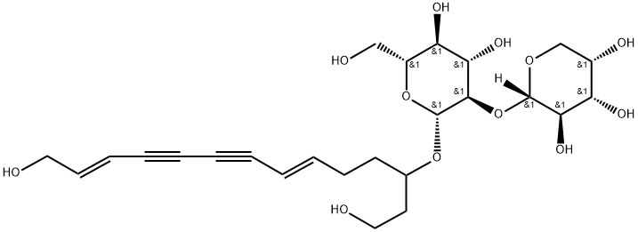 Coreoside B Struktur