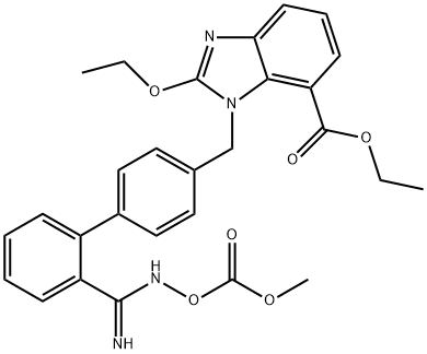 Azilsartan Impurity 25 Struktur