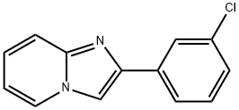 Imidazo[1,2-a]pyridine, 2-(3-chlorophenyl)- Struktur