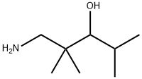 3-Pentanol, 1-amino-2,2,4-trimethyl- Struktur